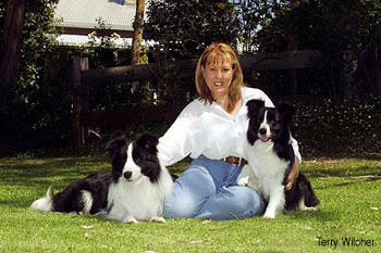 Mel with Webster and Buffy